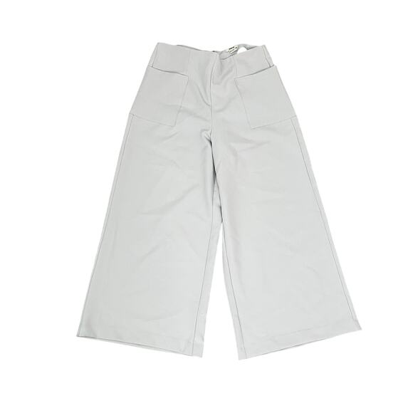 Jason Wu Wide Leg Gray Pants Trousers Career‎ Business Pockets - Picture 1 of 9
